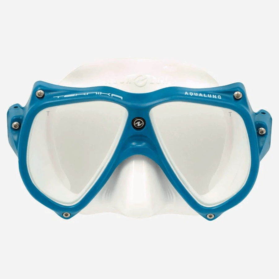Aqualung Teknika Mask - White/Petrol - 4