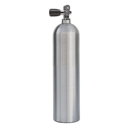 Thunderbird Cylinders 30 Cubic Feet Aluminum Tank with Standard Thermo K - Valve - Brushed - 1