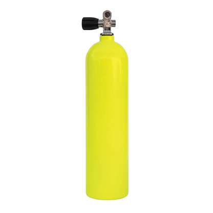 Thunderbird Cylinders 30 Cubic Feet Aluminum Tank with Standard Thermo K - Valve - Yellow - 2