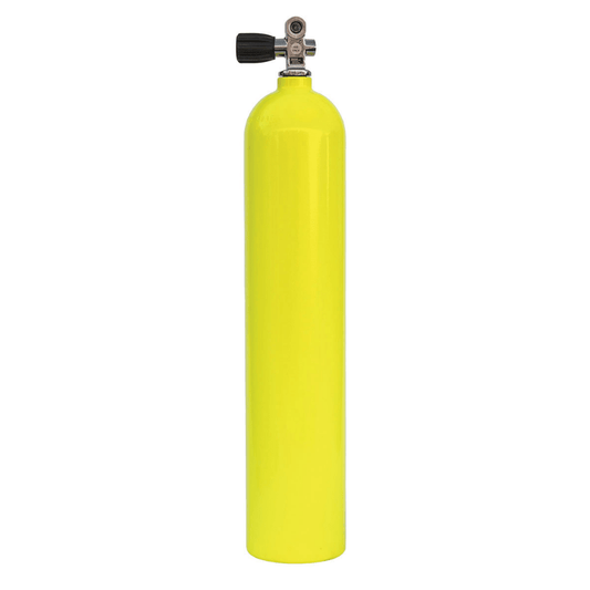 Thunderbird Cylinders 40 Cubic Feet Aluminum Tank with Standard Thermo K - Valve - Yellow - 1