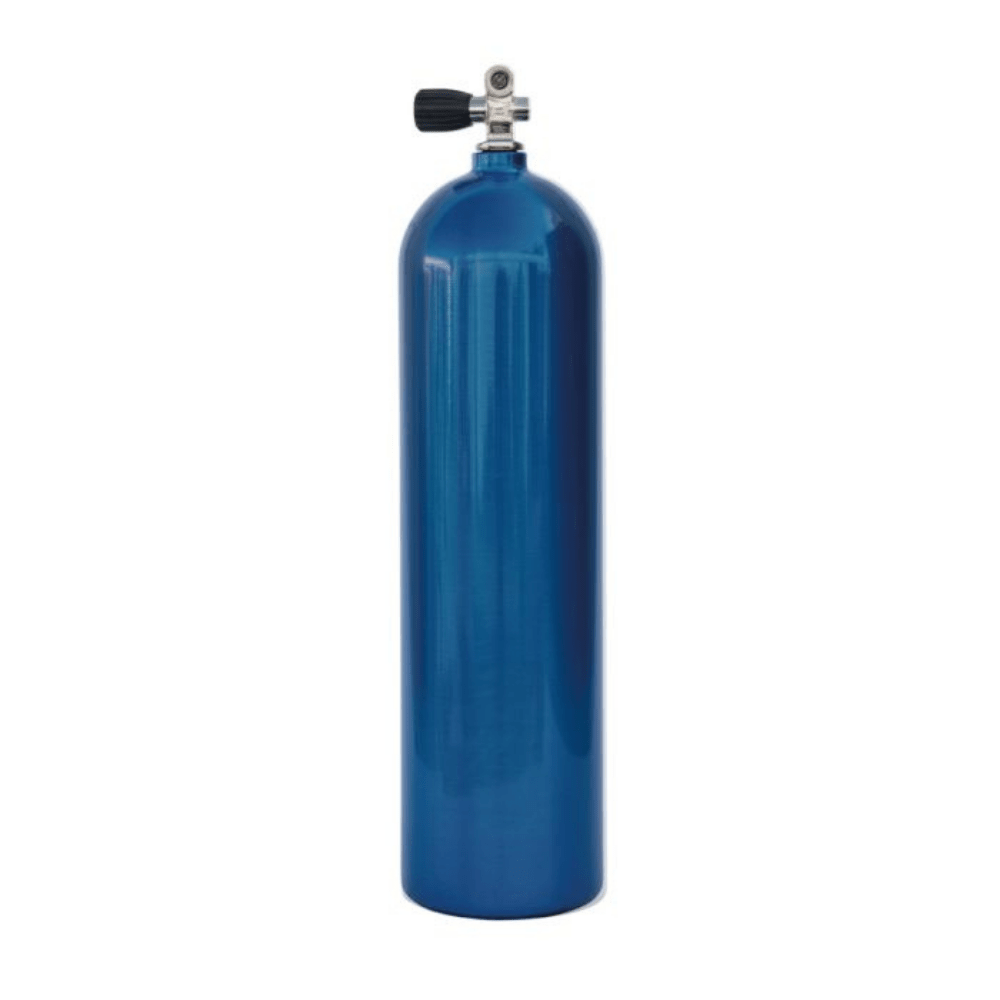 Thunderbird Cylinders 80 Cubic Feet Aluminum Tank with Standard Thermo K - Valve - Blue - 2