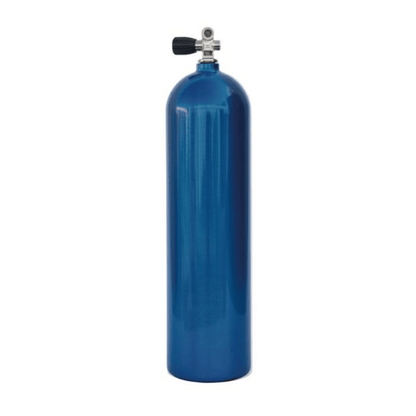 Thunderbird Cylinders 80 Cubic Feet Aluminum Tank with Standard Thermo K - Valve - Blue - 2