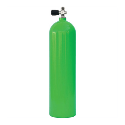 Thunderbird Cylinders 80 Cubic Feet Aluminum Tank with Standard Thermo K - Valve - Green - 7