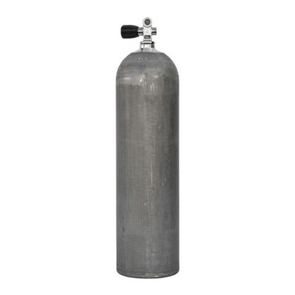 Thunderbird Cylinders 80 Cubic Feet Aluminum Tank with Standard Thermo K - Valve - Natural Finish - 8