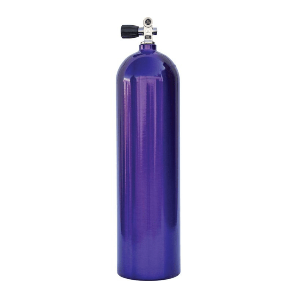 Thunderbird Cylinders 80 Cubic Feet Aluminum Tank with Standard Thermo K - Valve - Purple - 9