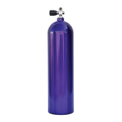 Thunderbird Cylinders 80 Cubic Feet Aluminum Tank with Standard Thermo K - Valve - Purple - 9