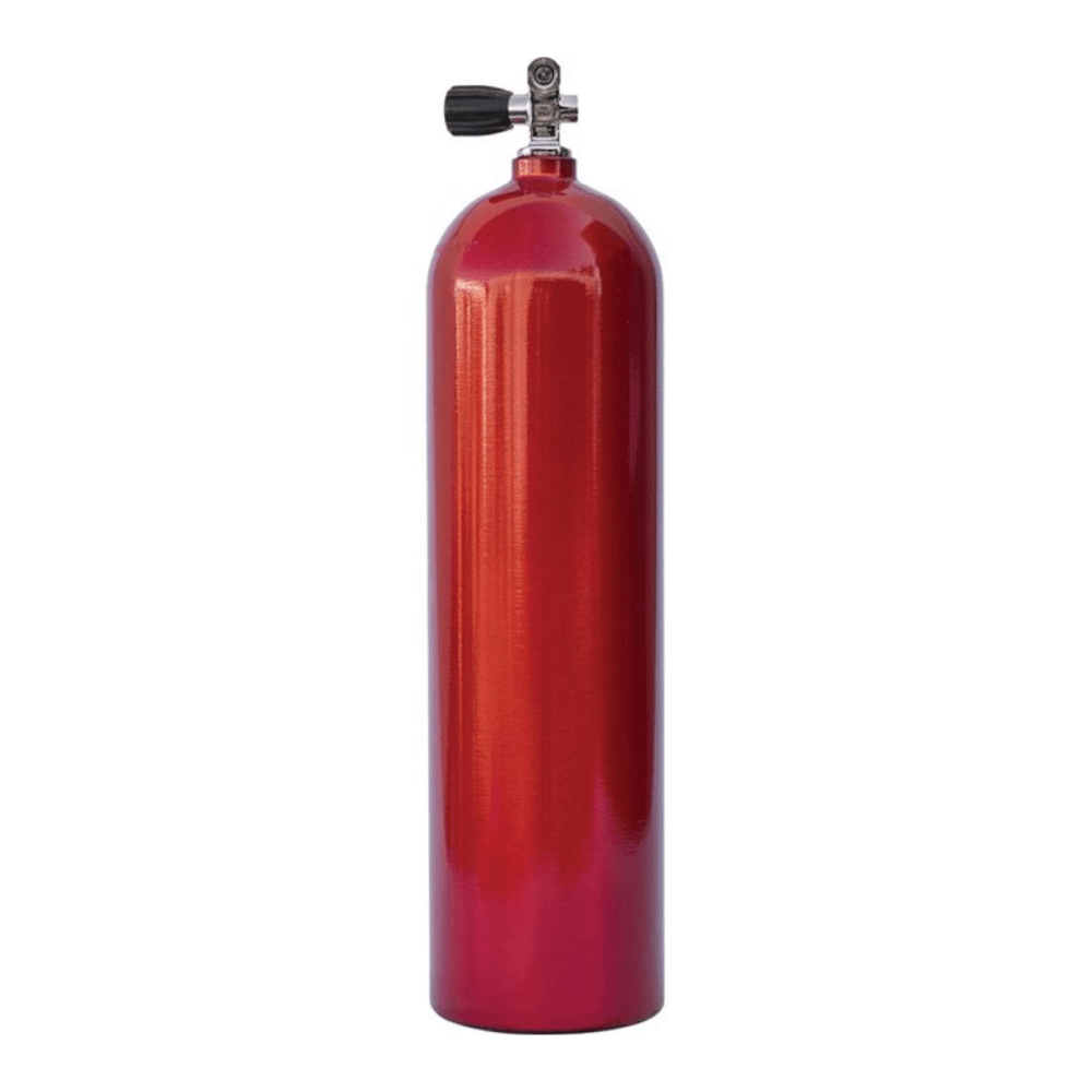 Thunderbird Cylinders 80 Cubic Feet Aluminum Tank with Standard Thermo K - Valve - Red - 10