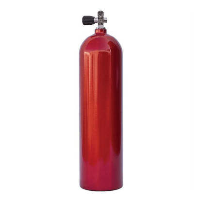 Thunderbird Cylinders 80 Cubic Feet Aluminum Tank with Standard Thermo K - Valve - Red - 10