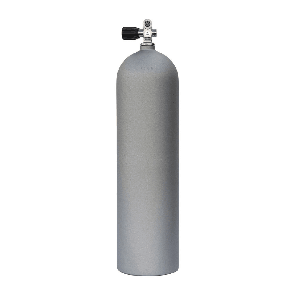 Thunderbird Cylinders 80 Cubic Feet Aluminum Tank with Standard Thermo K - Valve - Shot Blast - 6