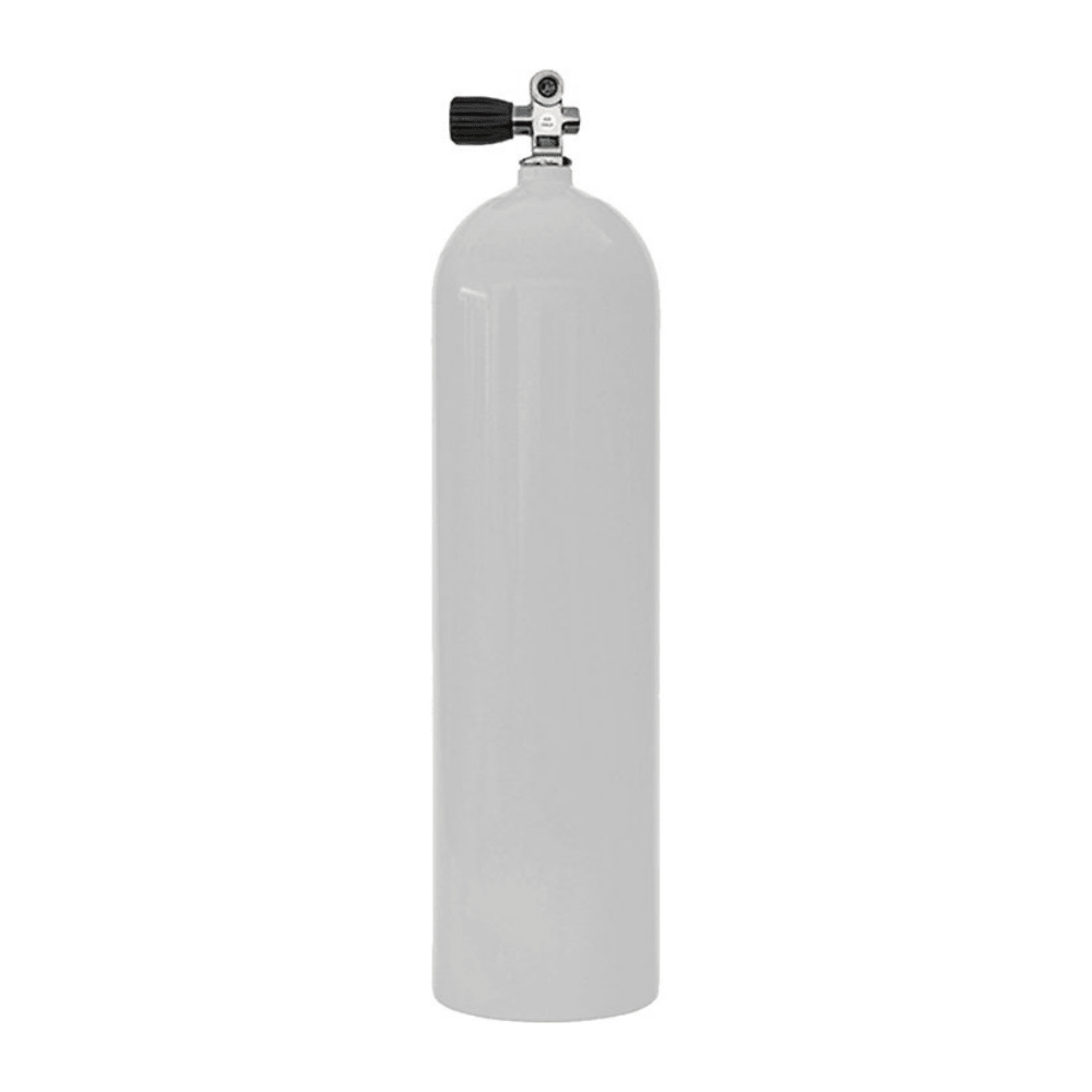 Thunderbird Cylinders 80 Cubic Feet Aluminum Tank with Standard Thermo K - Valve - White - 11