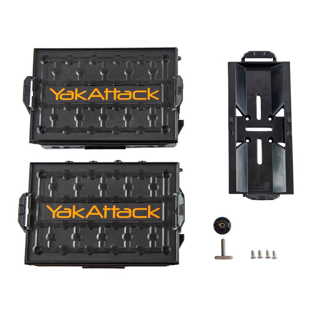 Yakattack TracPak Combo Kit, Two Boxes and Track Mount - 1