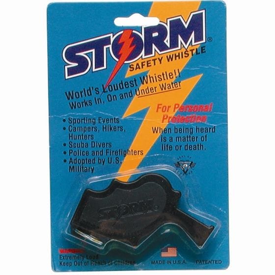 Trident Storm Whistle - Black - 3