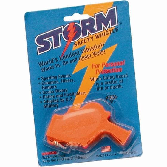 Trident Storm Whistle - Orange - 2