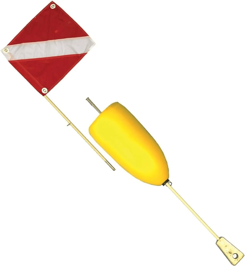 Trident Flag Float Shorter 4 Foot 2 Piece - 1