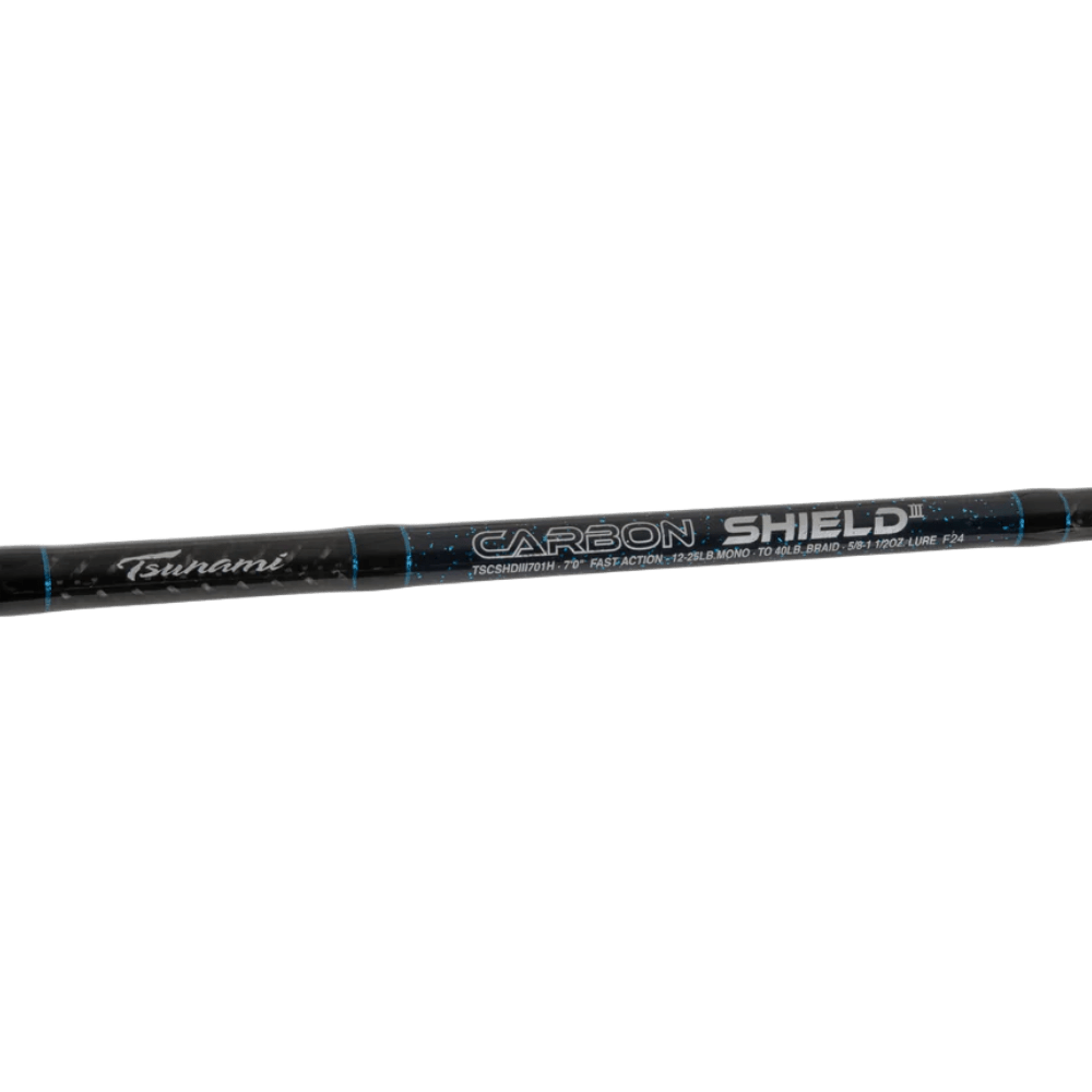 Tsunami Carbon Shield III Jig Spin Rod 5'6'' XH - 1