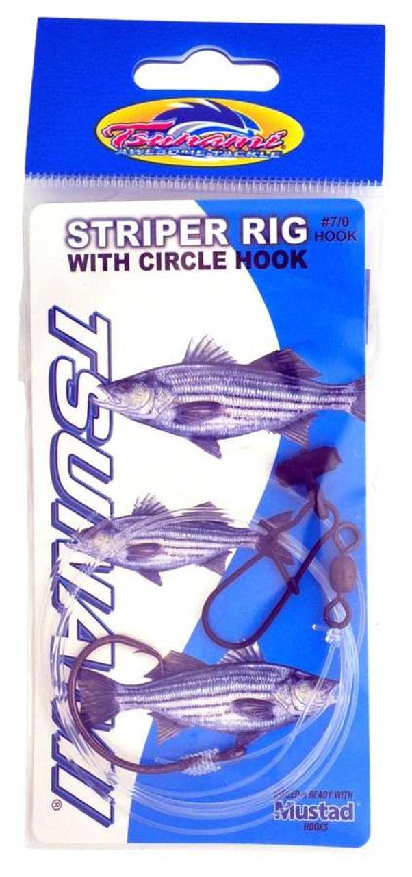 Tsunami Striper Rig w/ 7/0 Circle Hook - 1