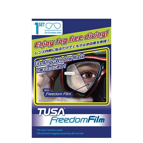 Tusa FREEDOM FILM ANTI-FOG (All 2-window masks) - Tusa FREEDOM FILM ANTI-FOG (All 2-window masks) - 1