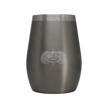 Toadfish Non - Tipping 10oz Wine Tumbler - Graphite - 3
