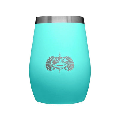 Toadfish Non - Tipping 10oz Wine Tumbler - Teal - 4