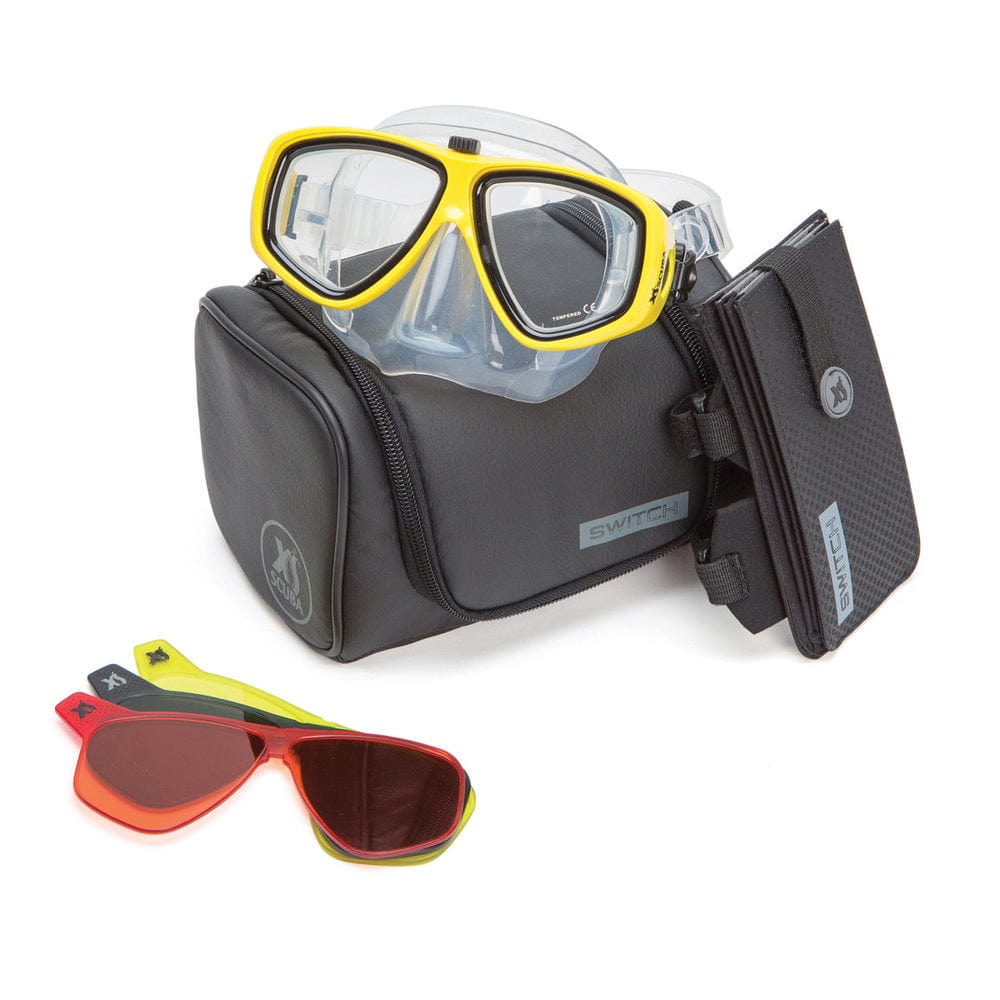XS Scuba Switch Mask Kit - Yellow - 1