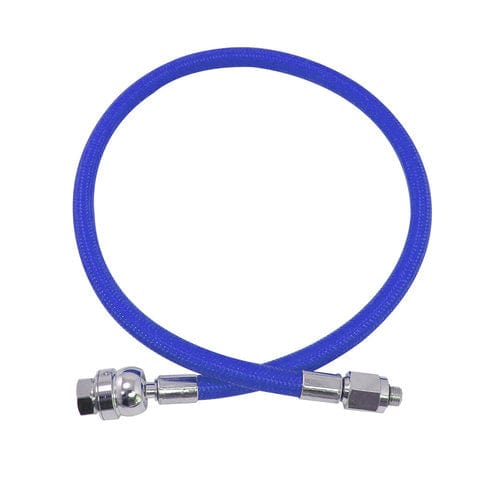 XS Scuba Miflex Dual Swivel Regulator Hose - Blue - 9