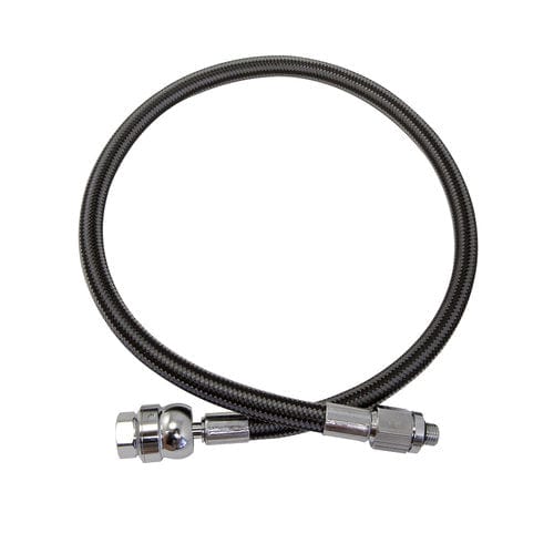 XS Scuba Miflex Dual Swivel Regulator Hose - Carbon - 8