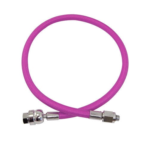 XS Scuba Miflex Dual Swivel Regulator Hose - Pink - 5