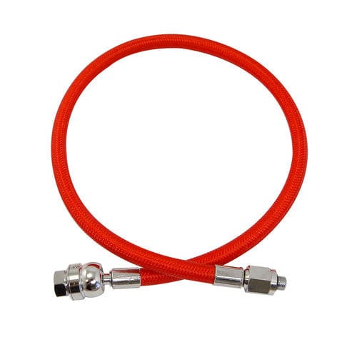XS Scuba Miflex Dual Swivel Regulator Hose - Red - 3