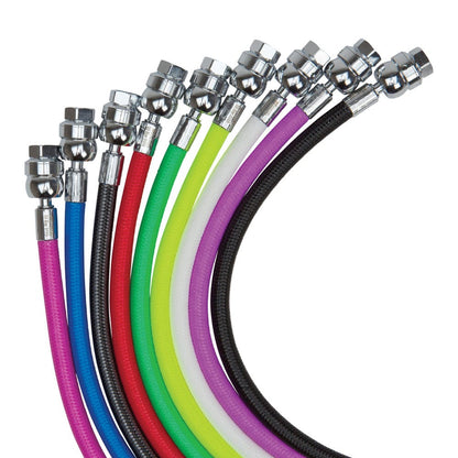 XS Scuba Miflex Dual Swivel Regulator Hose - Black - 1