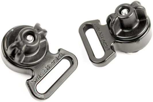 YakAttack Horizontal Tie Downs Track Mount Pair - YakAttack Horizontal Tie Downs Track Mount Pair - 1