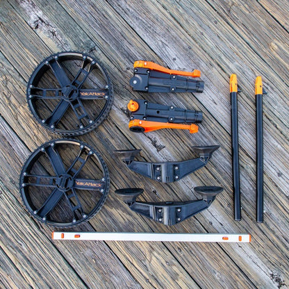 YakAttack Townstow Scupper Kayak Cart - 4