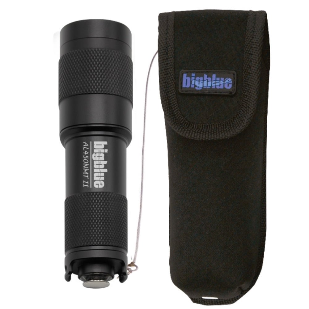 BigBlue 450 Lumen Mini Dive Light w/ Glove Pouch & Batteries - BigBlue 450 Lumen Mini Dive Light w/ Glove Pouch & Batteries - 2