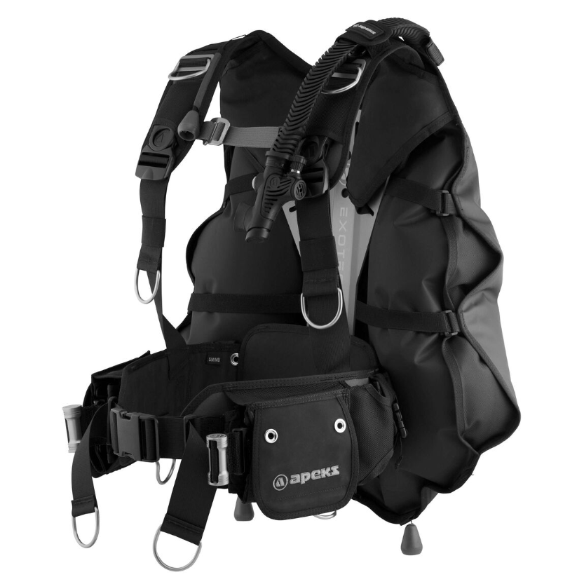 Apeks EXOTEC BC GREY XL/2XL - Apeks EXOTEC BC GREY XL/2XL - 6