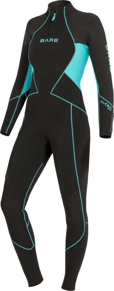 Bare 5mm Evoke Womens Wetsuit - Aqua - 1