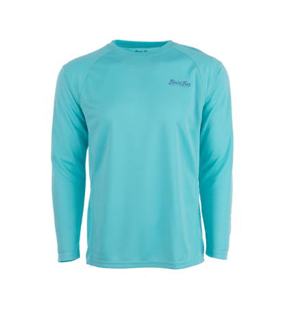 Bimini Bay Cabo Crew Long Sleeve Aqua Shirt - XL - 2