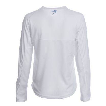 Bimini Bay Women's Cabo Long Sleeve White Shirt - S - 6