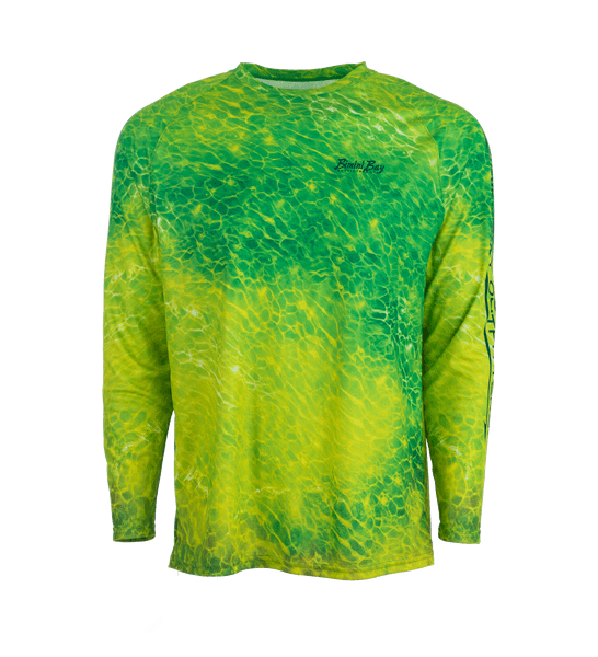 Bimini Bay Deep Sea Emerald Camo Long Sleeve Shirt - 3XL - 1