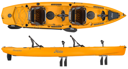 Hobie Compass Duo Tandem Kayak - Papaya - 1