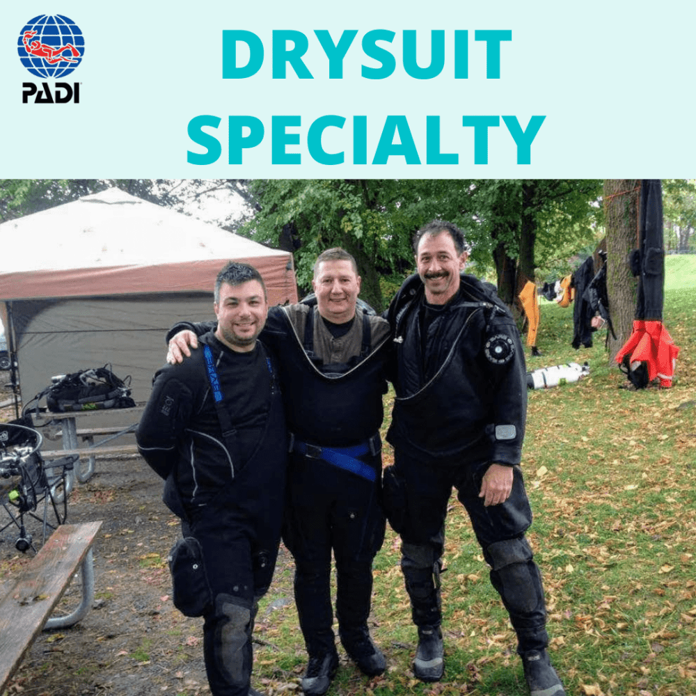 PADI Dry Suit Specialty - PADI Dry Suit Specialty - 1