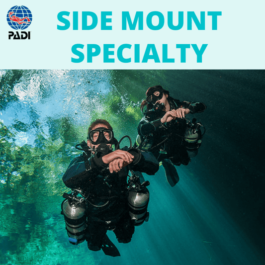 PADI Side mount - PADI Sidemount Specialty - 1