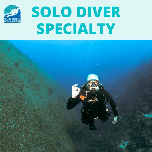 SDI Solo Diver Specialty - SDI Solo Diver Specialty - 1