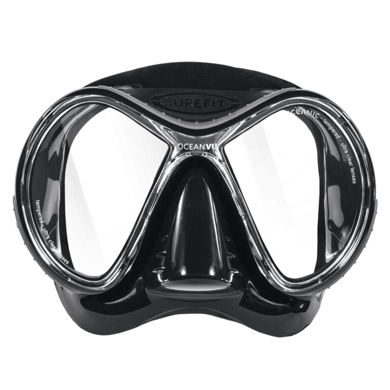 Oceanic OceanVU Mask - Black/Titanium - 1