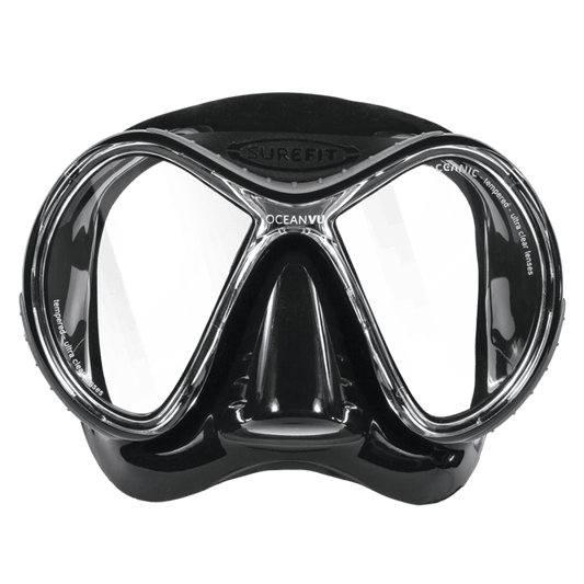 Oceanic OceanVU Mask - Black/Titanium - 1