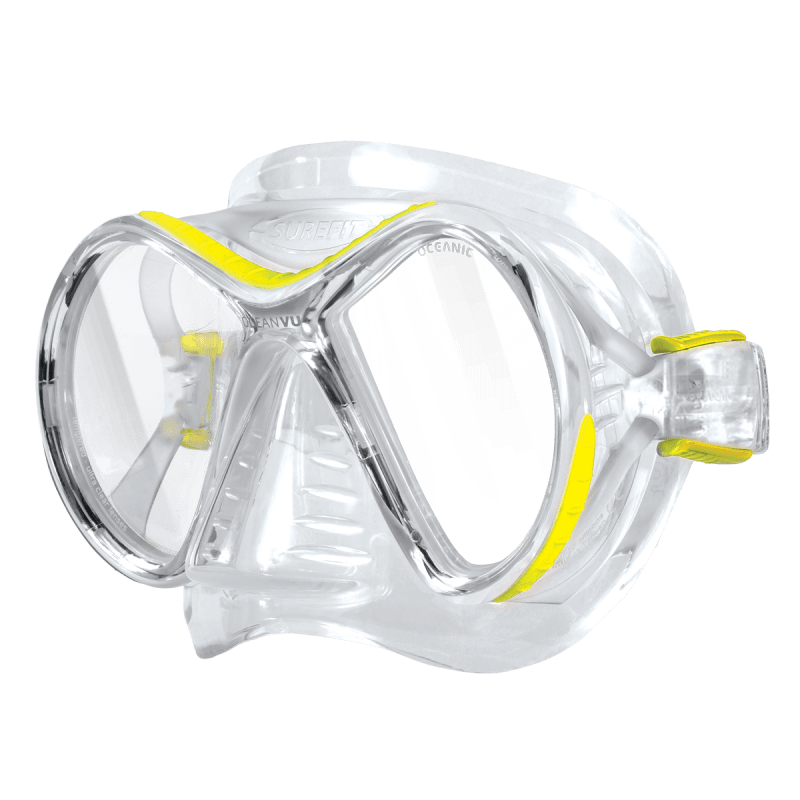 Oceanic OceanVU Mask - Clear/Yellow - 6