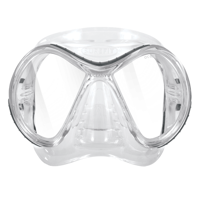 Oceanic OceanVU Mask - Clear/Titanium - 5