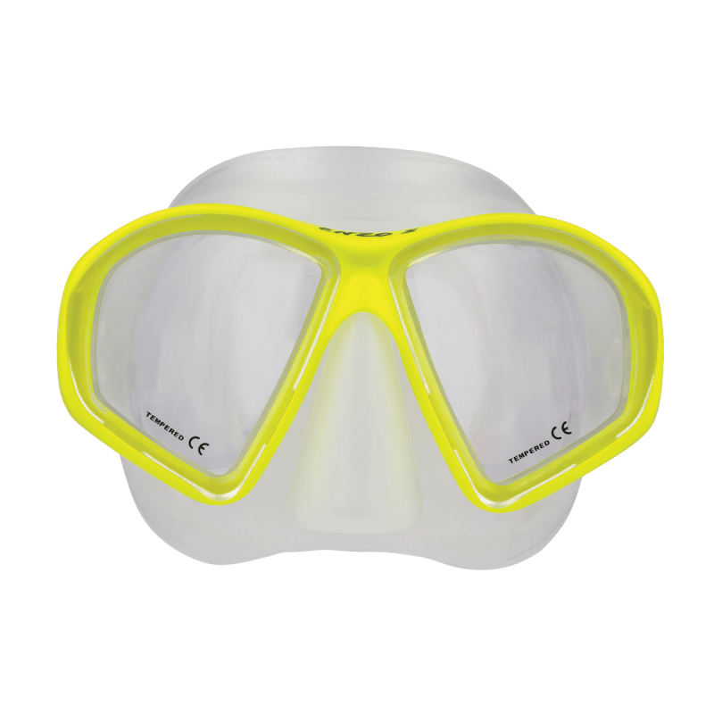 Oceanic Enzo Mask - Yellow/Clear - 8