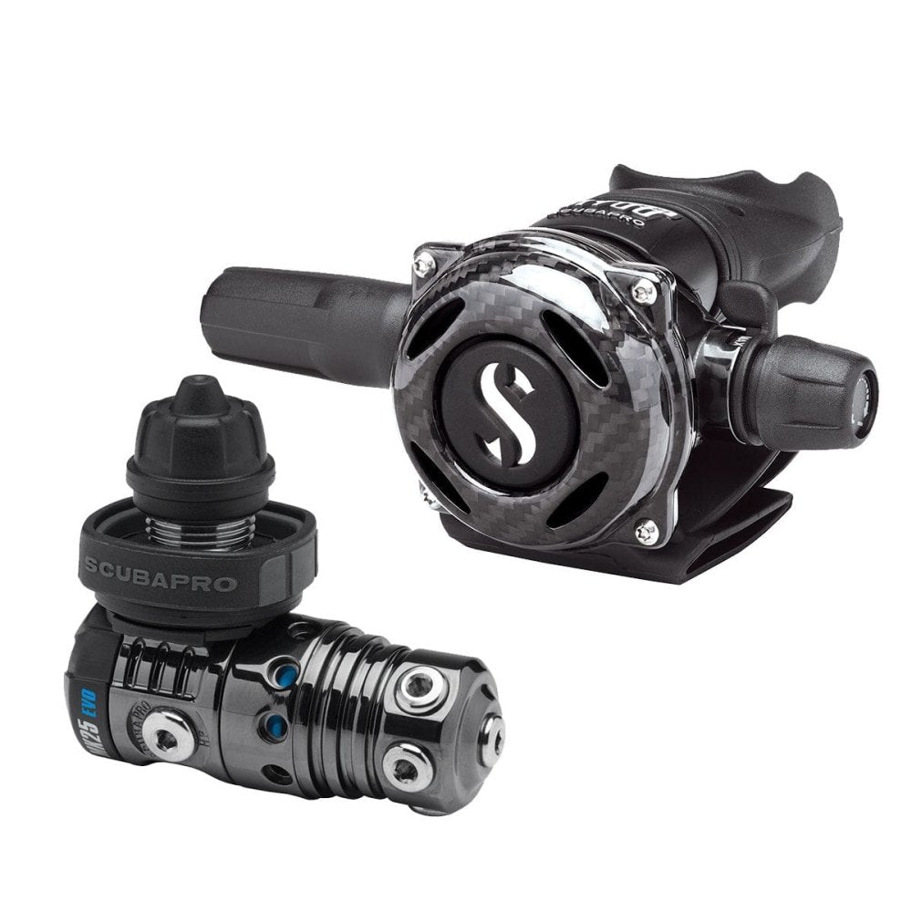Scubapro MK25 EVO A700 Carbon BT Black Tec - Din - 2