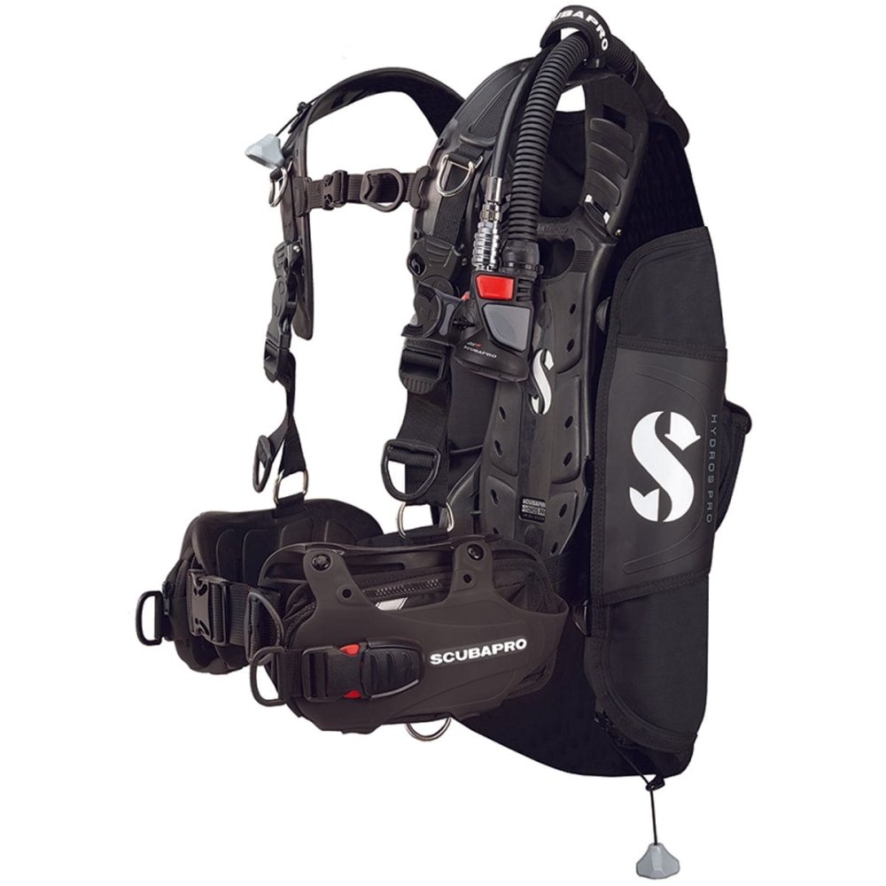 Scubapro Hydros Pro w/Air2 Mens - Black - 1