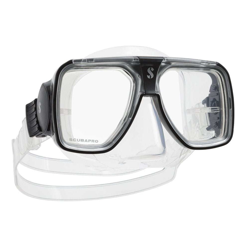 Scubapro Solara Mask - Black-Clear Skirt - 7