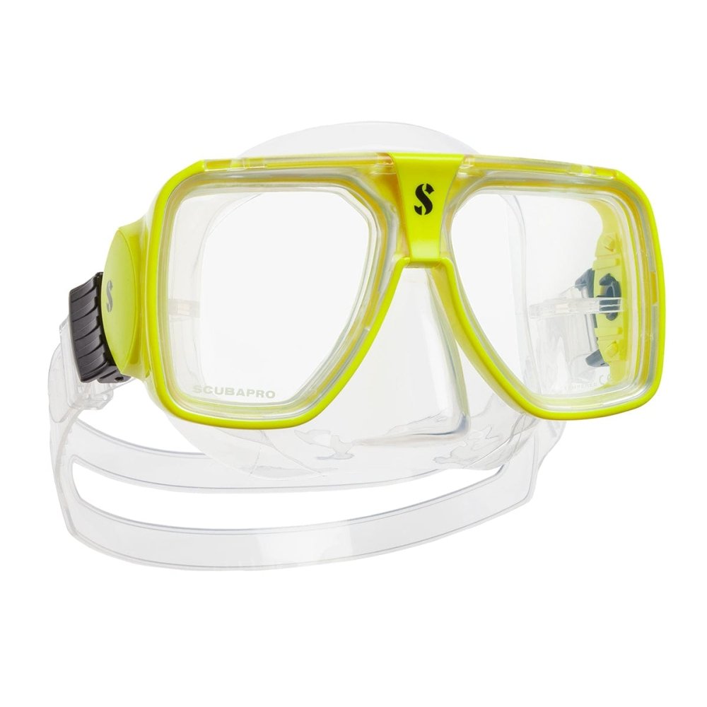Scubapro Solara Mask - Yellow-Clear Skirt - 3